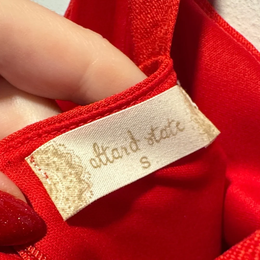 Altar'd State Vibrant Red Mini Dress - Picture 3 of 4